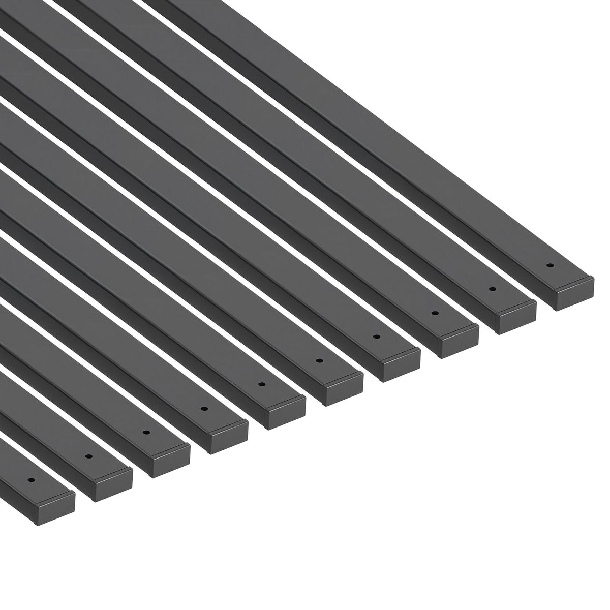 Galvanized Steel Deck Balusters 61-Pack for Secure Railing
