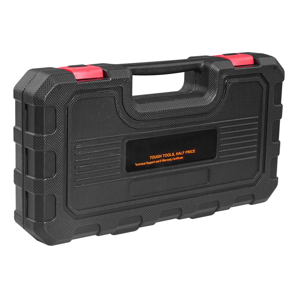 61-Piece Thread Chaser Set – UNC, UNF, and Metric Thread Restorer Kit with Storage Case