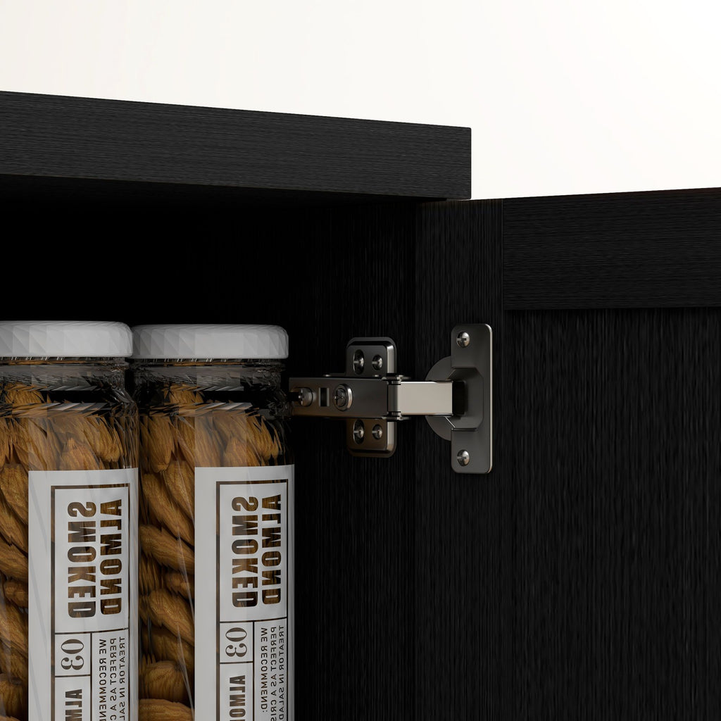 Two-Door Pantry Cabinet with Adjustable Shelves