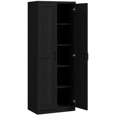 Two-Door Pantry Cabinet with Adjustable Shelves