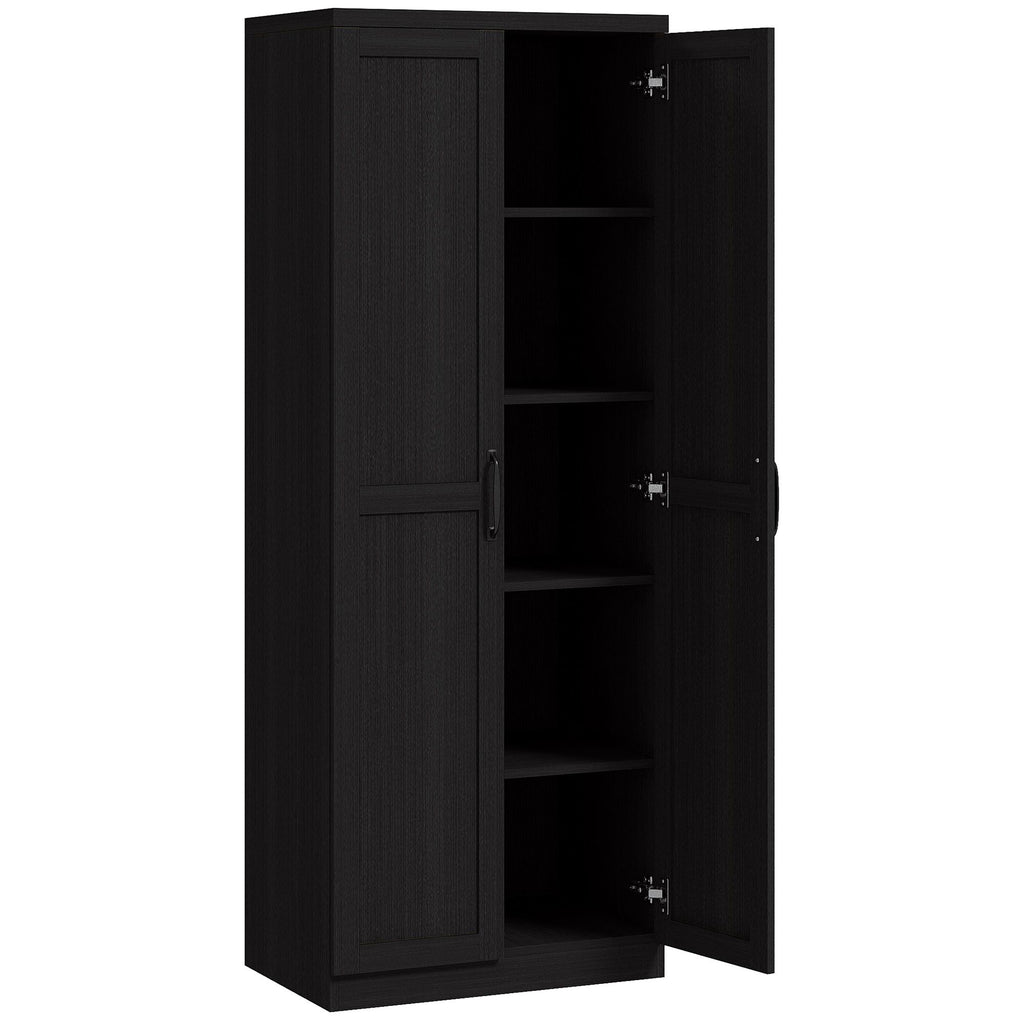 Two-Door Pantry Cabinet with Adjustable Shelves