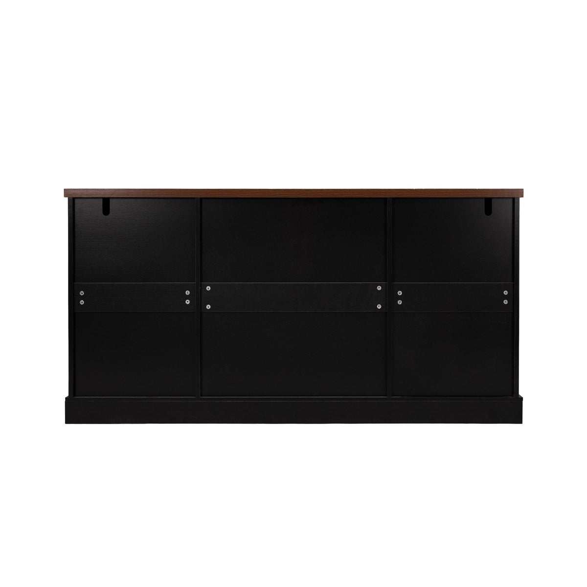 Farmhouse Barn Door Buffet and Coffee Bar Cabinet