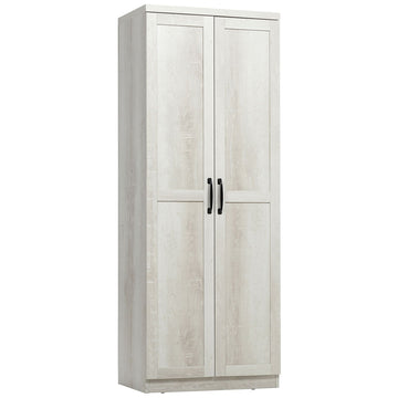 Clean-Lined Pantry Cabinet with Adjustable Shelving