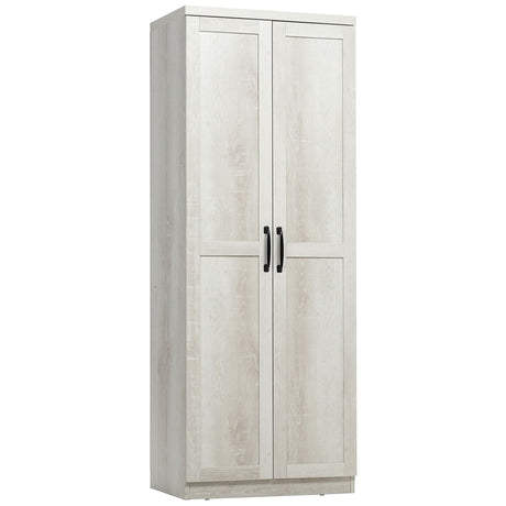 Clean-Lined Pantry Cabinet with Adjustable Shelving