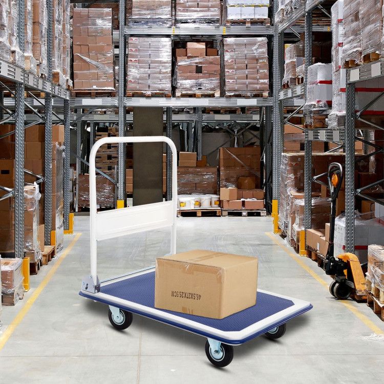 Folding Platform Cart for Effortless Transport