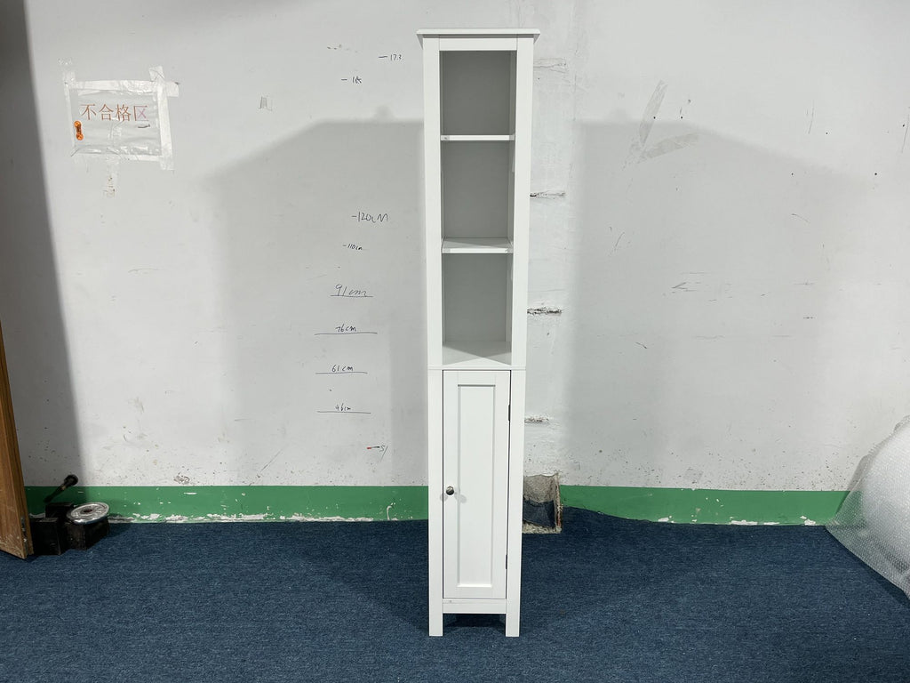 Versatile Tall Storage Cabinet for Bathroom, Kitchen, or Study