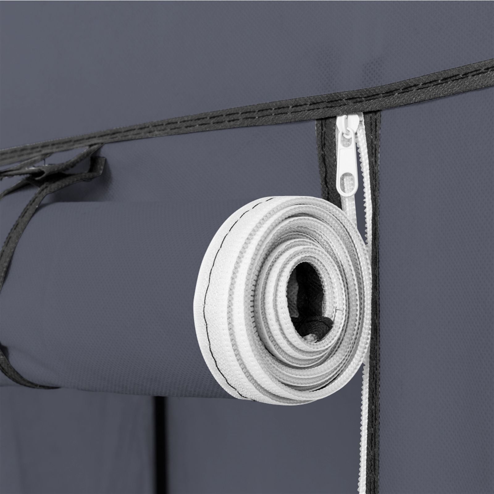 Portable Wardrobe Closet with 12 Shelves and Hanging Rod – Space-Saving Storage