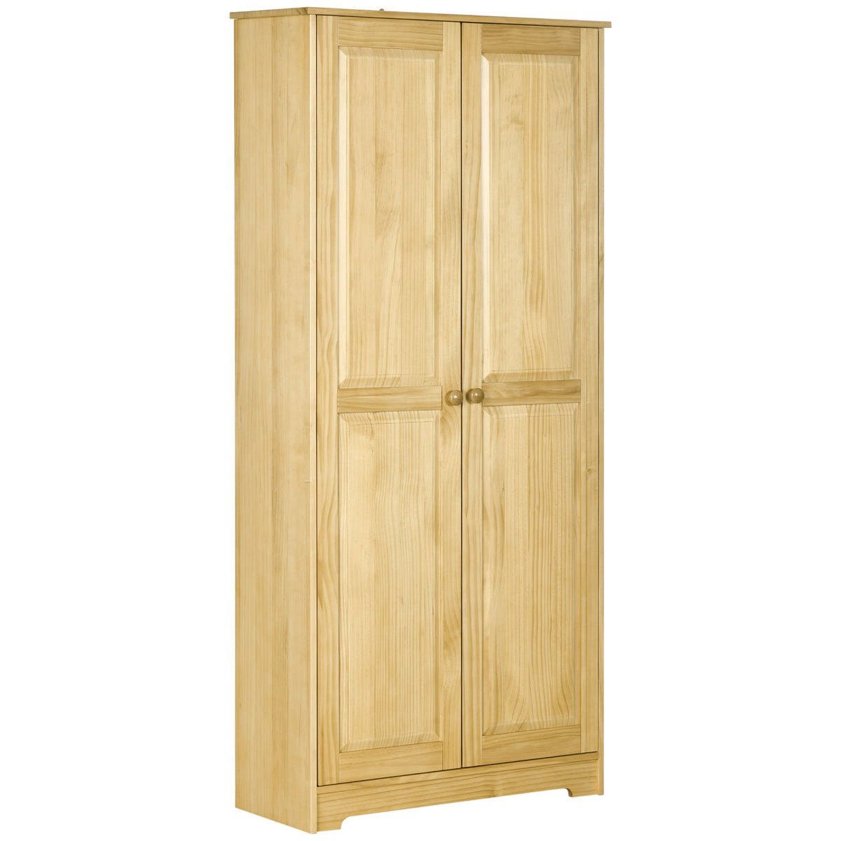 Freestanding Pantry Cabinet with Flexible Hidden Storage