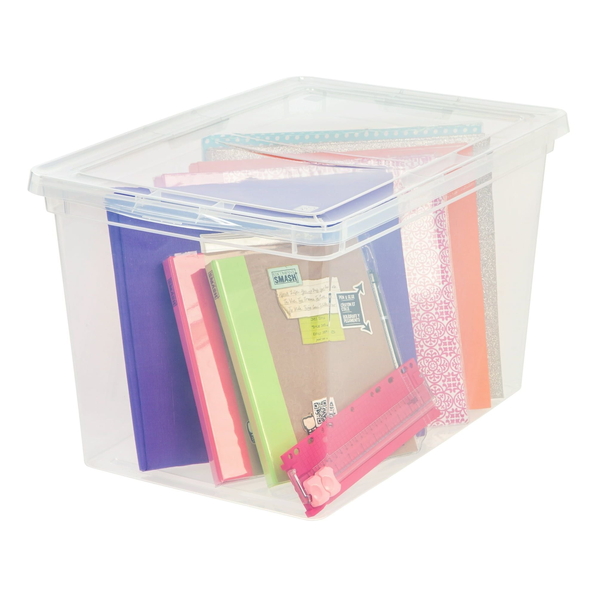68 Quart Clear Storage Box
