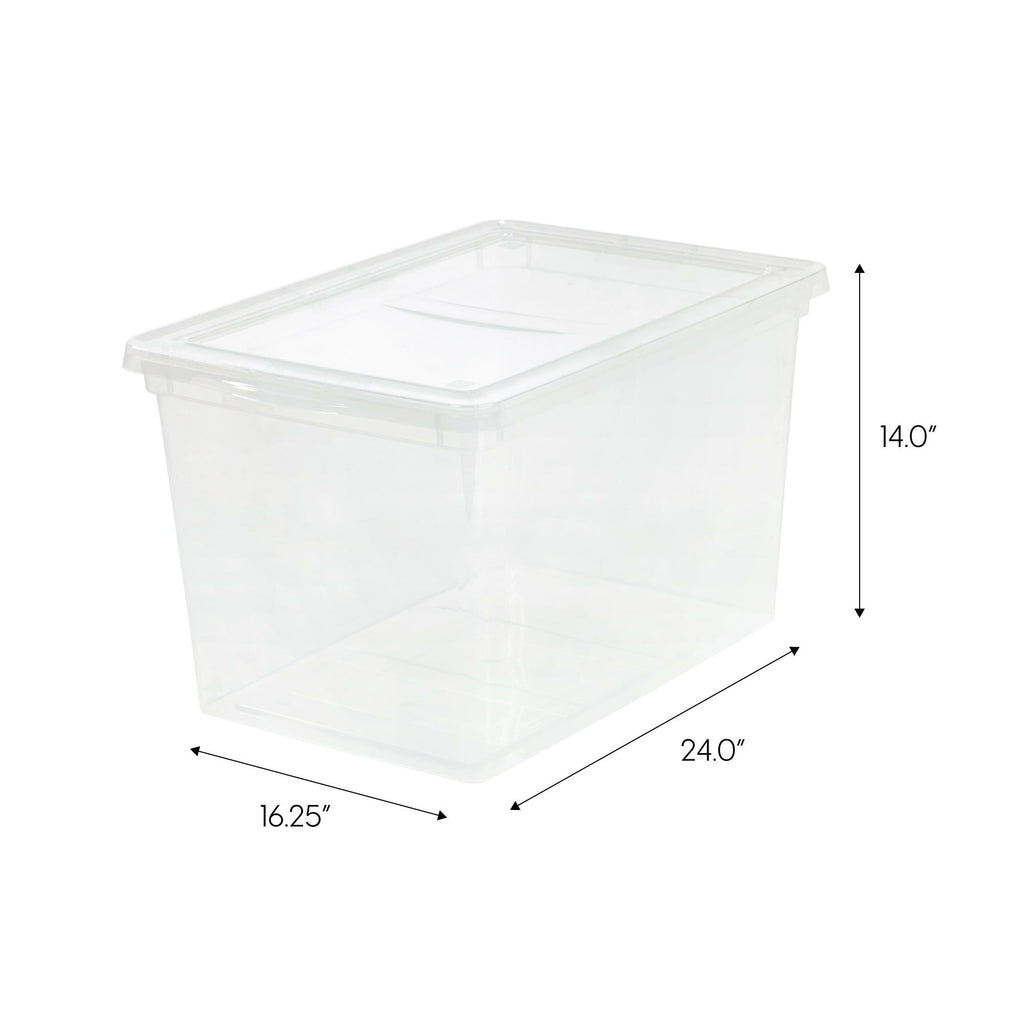 68 Quart Clear Storage Box