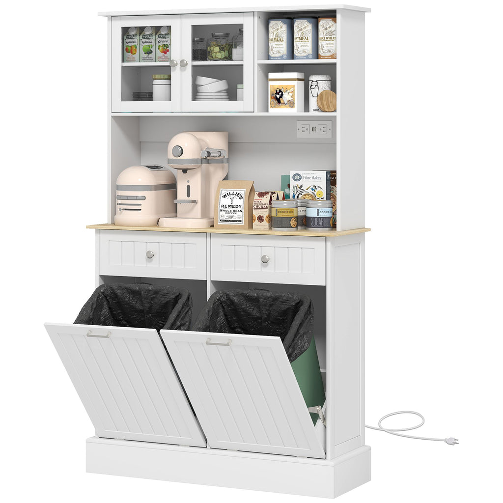 A Pantry Cabinet That Stores, Sorts, and Powers