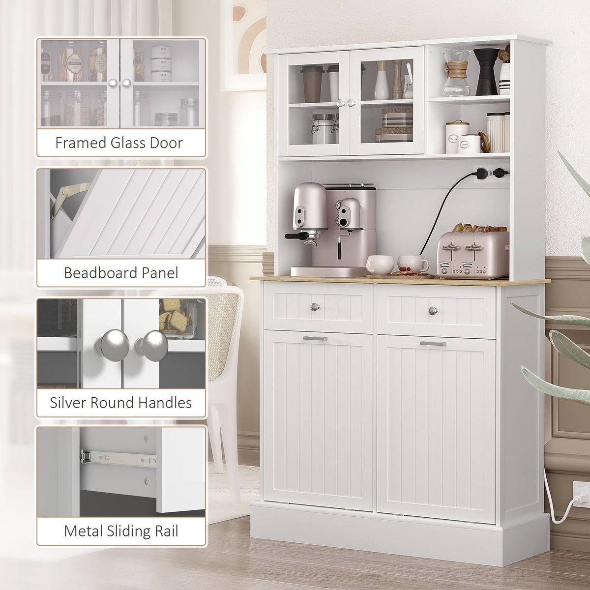 A Pantry Cabinet That Stores, Sorts, and Powers