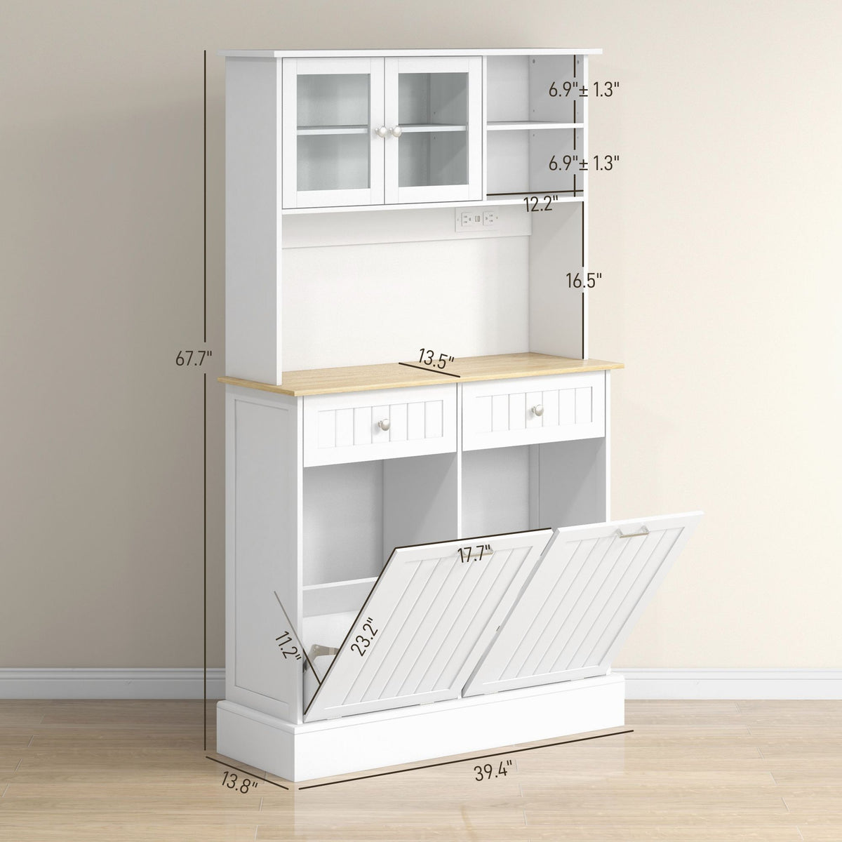 A Pantry Cabinet That Stores, Sorts, and Powers