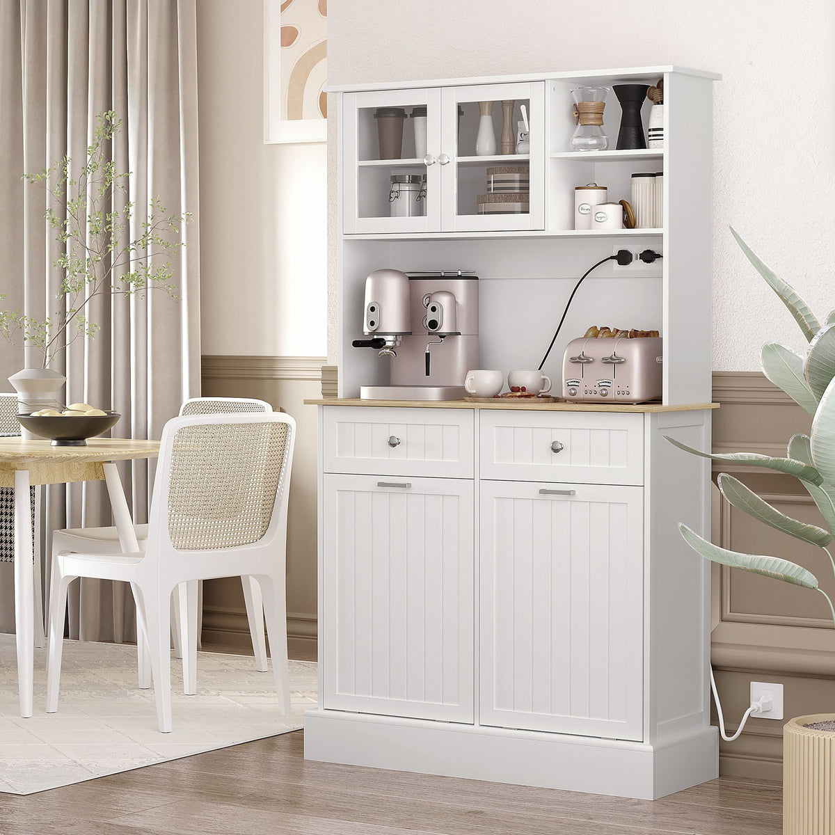 A Pantry Cabinet That Stores, Sorts, and Powers
