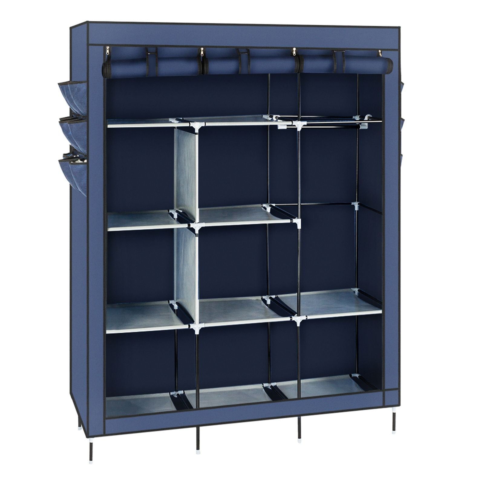 Assembled Wardrobe for Efficient Home Organization