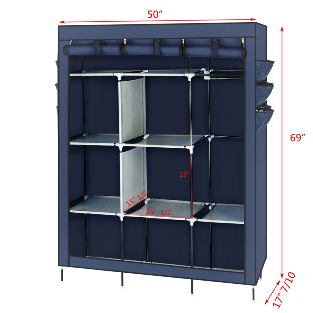 Assembled Wardrobe for Efficient Home Organization