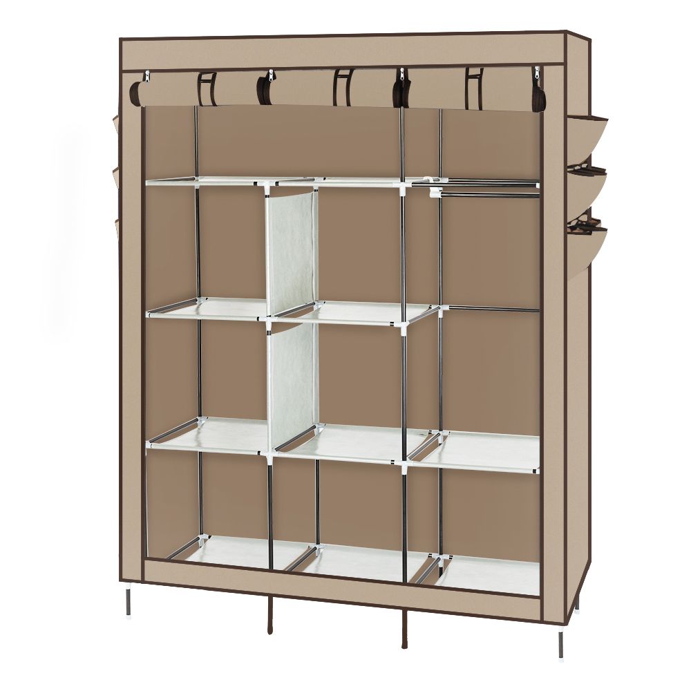 Assembled Wardrobe for Efficient Home Organization