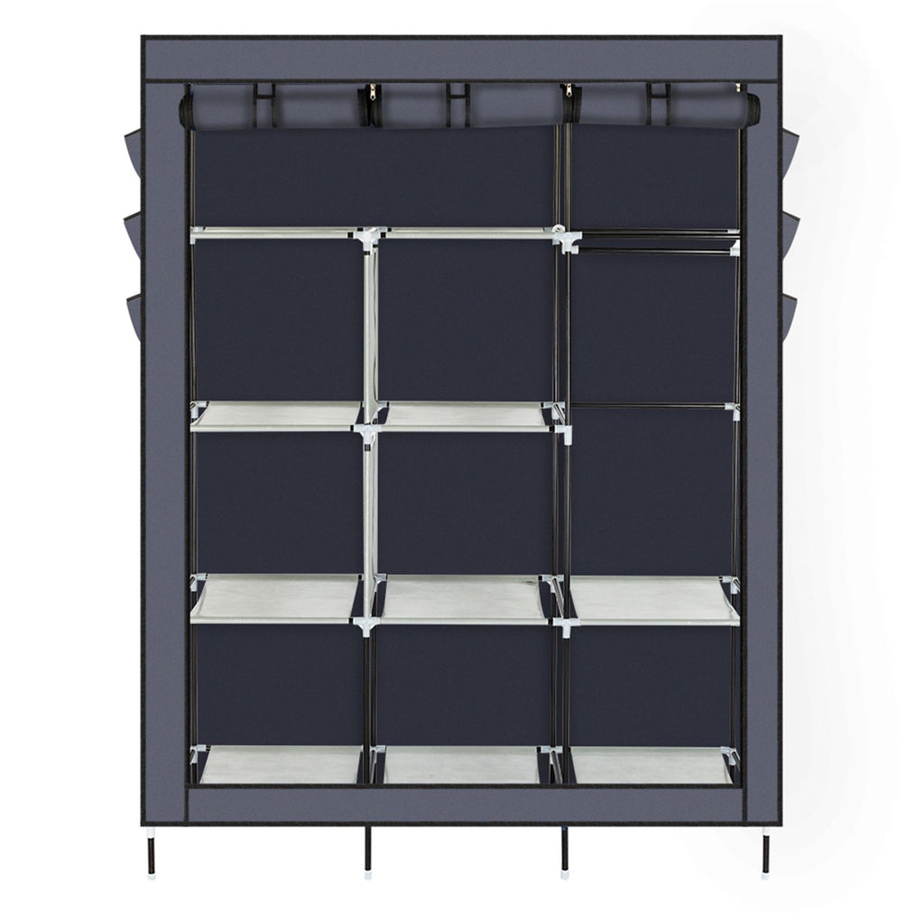 Organize Clothes Quickly with Compact Wardrobe