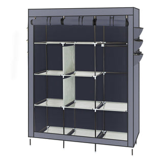 Organize Clothes Quickly with Compact Wardrobe