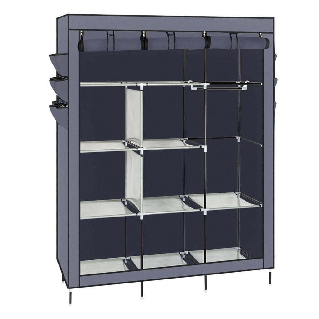 Organize Clothes Quickly with Compact Wardrobe