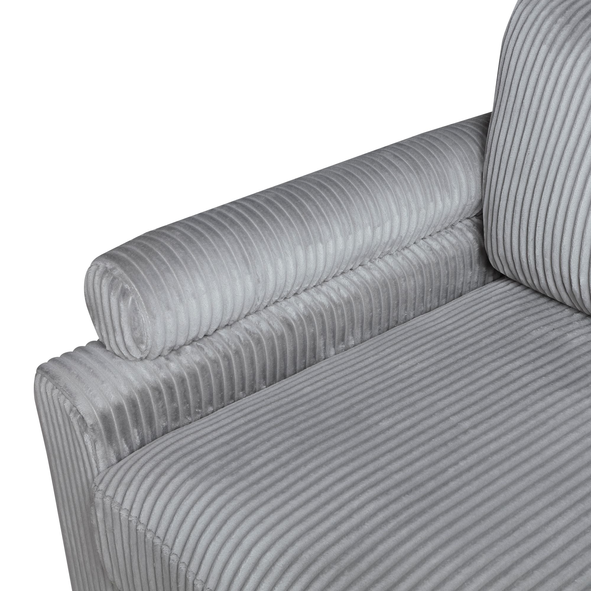 6-Piece Modular Sectional Set with Reversible Cushions and Pillows