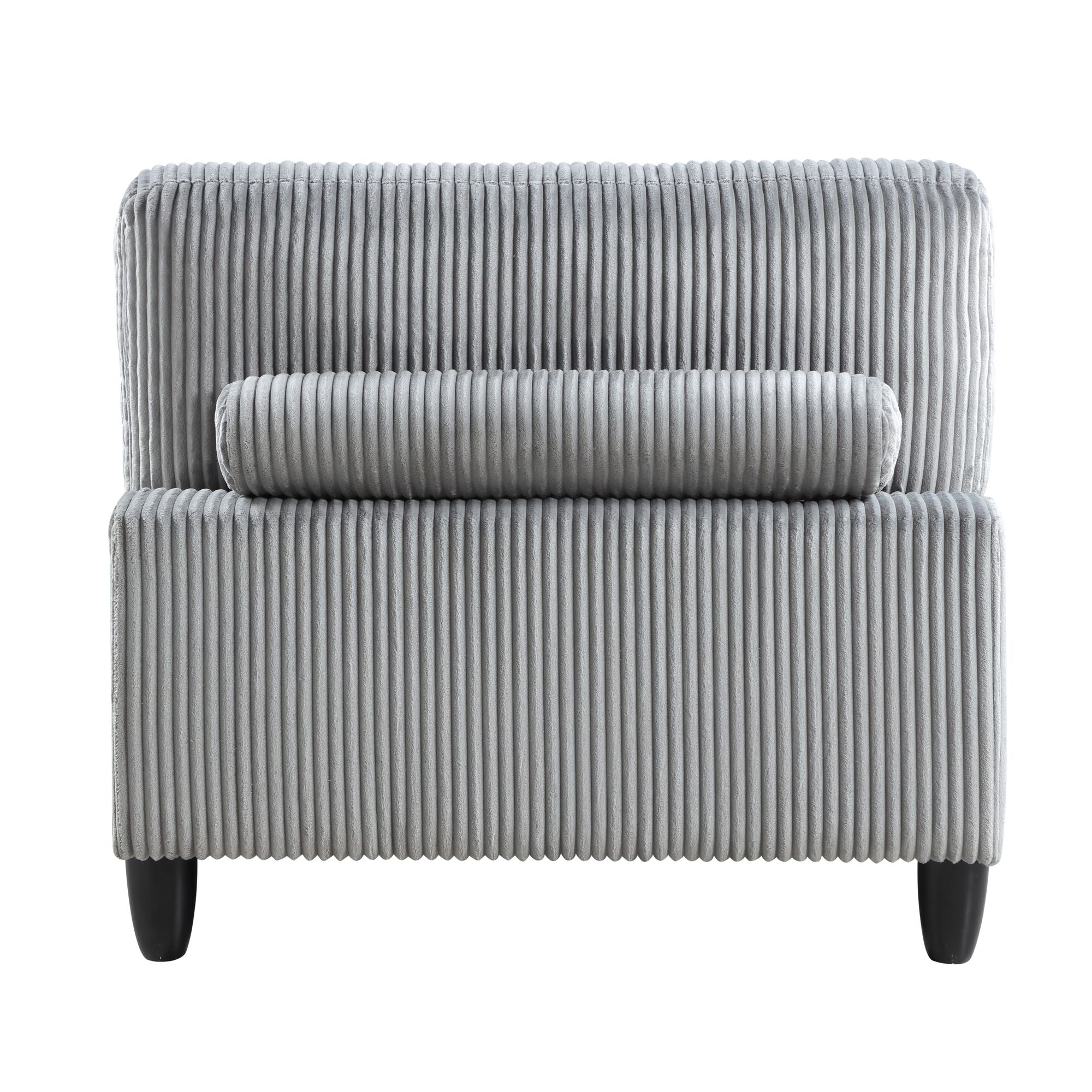 6-Piece Modular Sectional Set with Reversible Cushions and Pillows