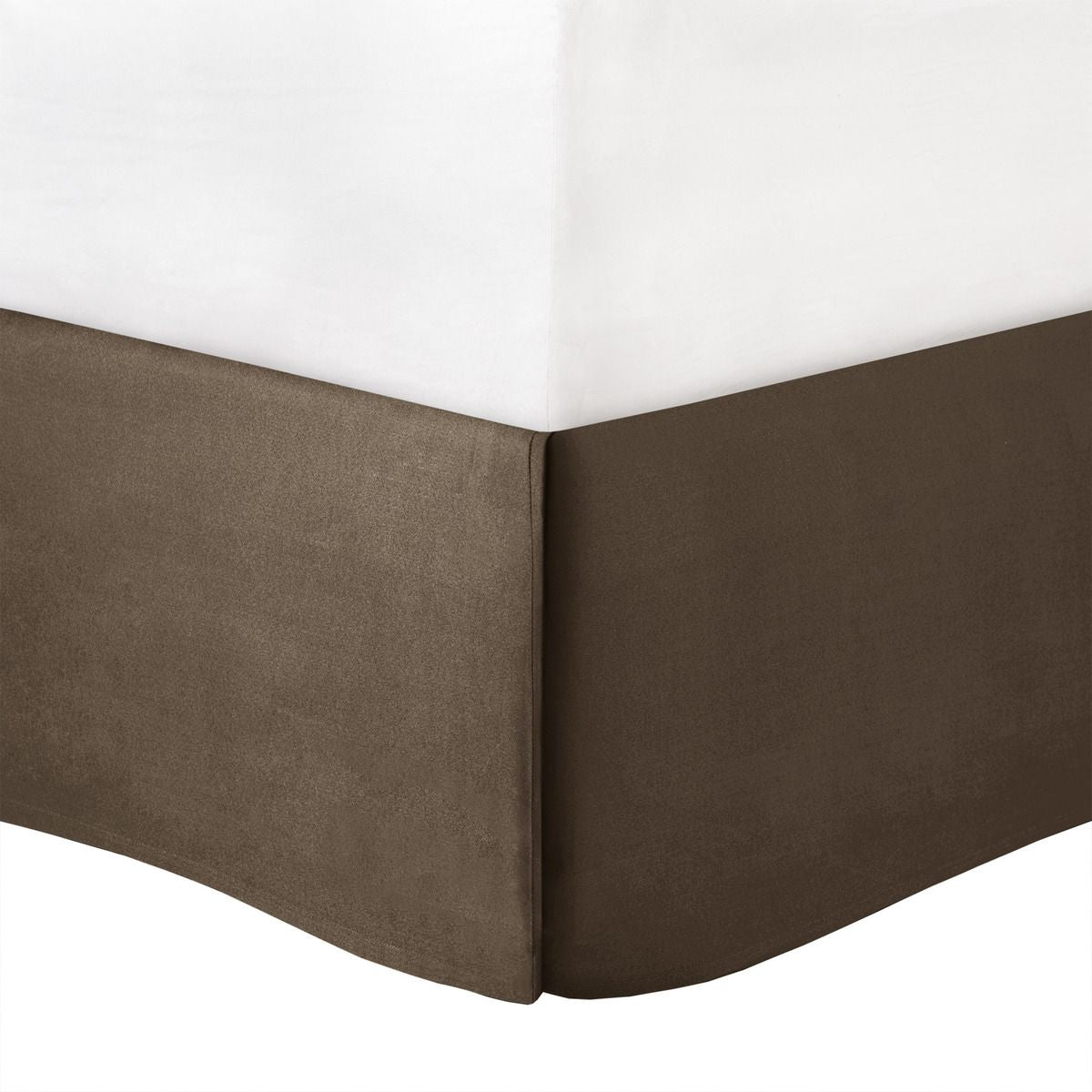 Taupe King Comforter Set with Pleated Details
