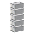 Stackable Under Bed Storage Drawers – Modular 5-Pack