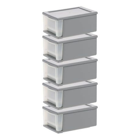 Stackable Under Bed Storage Drawers – Modular 5-Pack