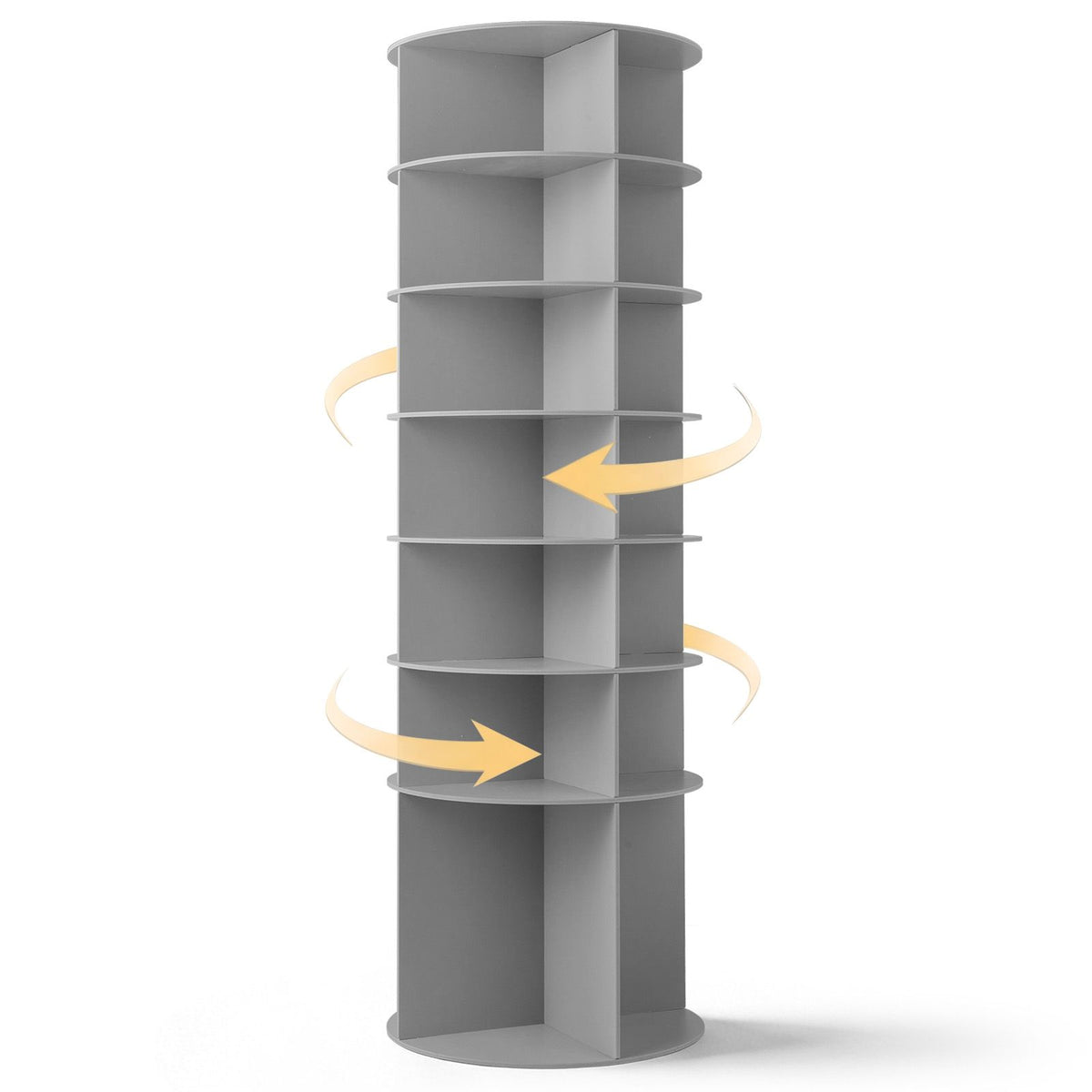 7-Tier 360° Rotating Shoe Rack – Modern Storage Solution