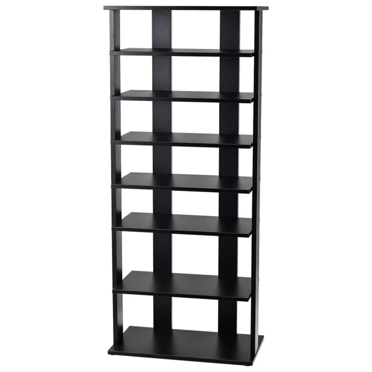7-Tier Double-Row Shoe Rack with Adjustable Shelves for Entryway