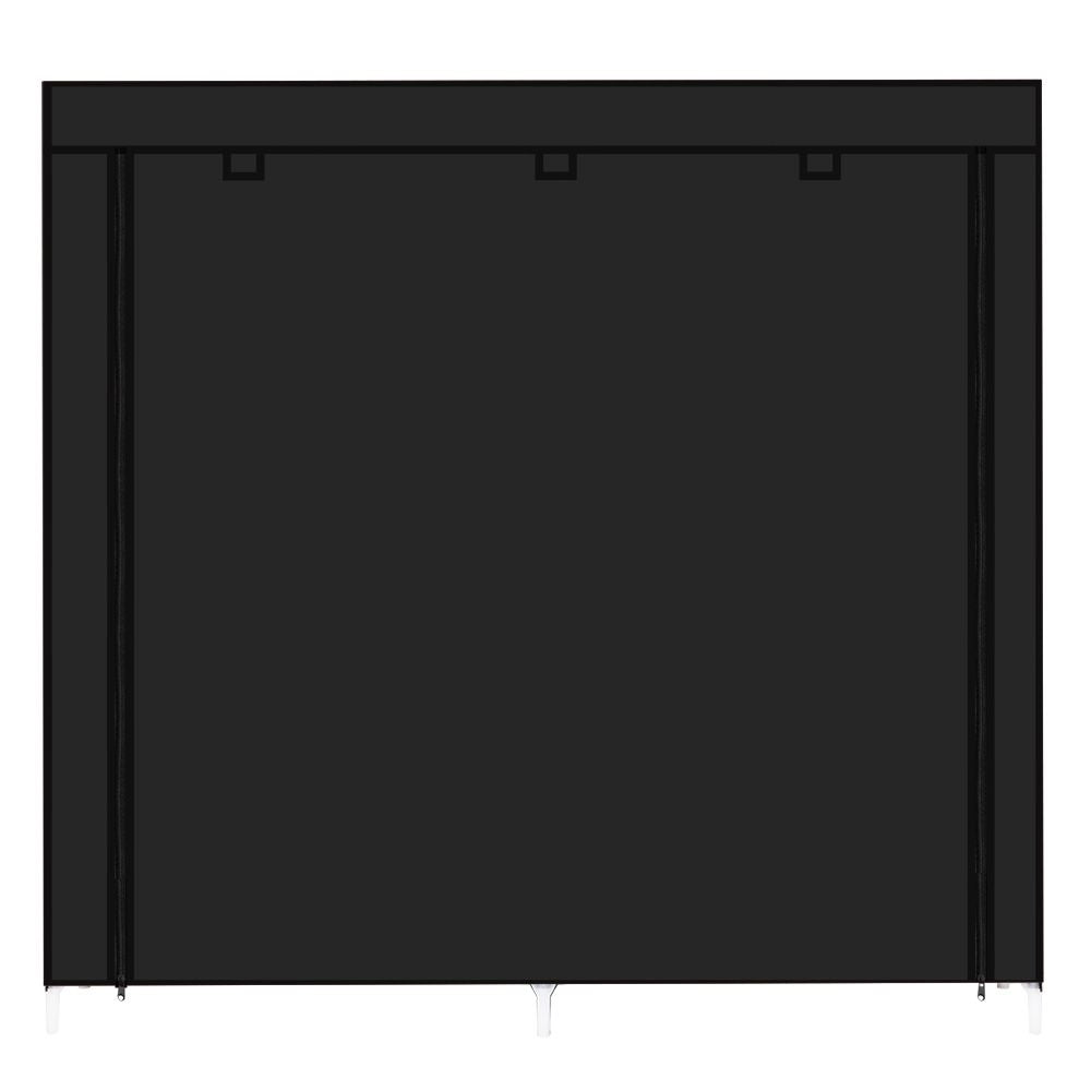 7-Tier Shoe Rack with Zippered Cover for Closet Organization