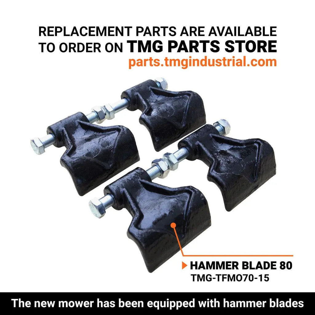 TMG-TFMO70 Offset Ditch Bank Flail Mower