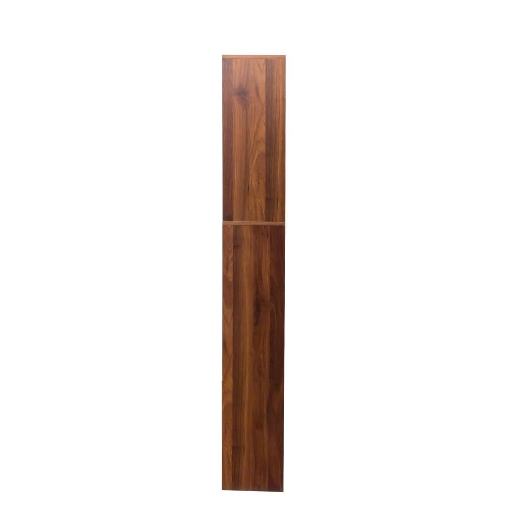 Tall Bookshelf with 10 Cubes and 2-Door Cabinet for Versatile Storage