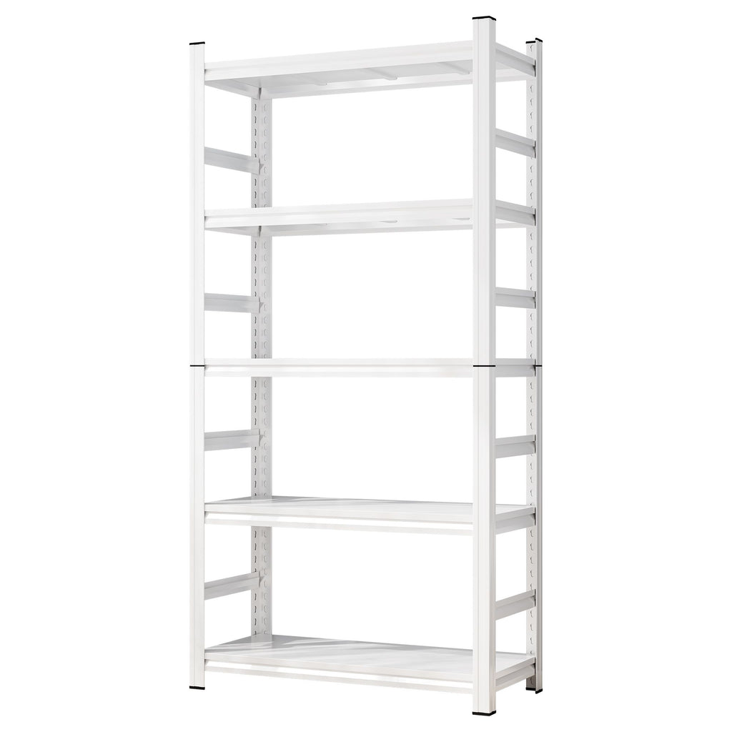 Organize Your Home with an Adjustable Open-Back Shelf Rack