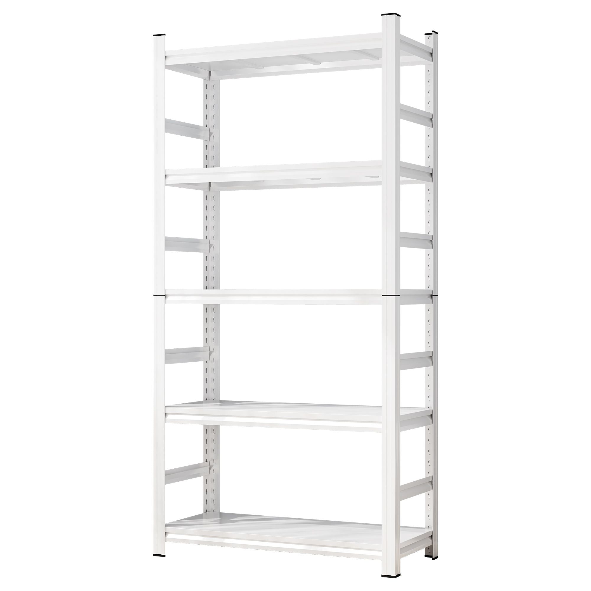 Organize Your Home with an Adjustable Open-Back Shelf Rack