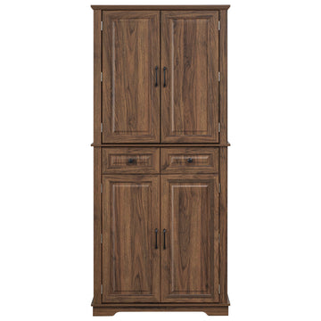 Farmhouse Pantry with Pull-Out Organizers