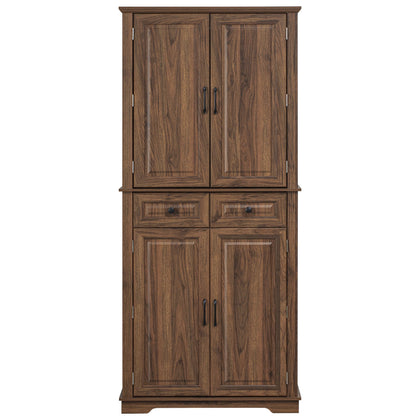 Farmhouse Pantry with Pull-Out Organizers