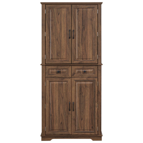 Farmhouse Pantry with Pull-Out Organizers