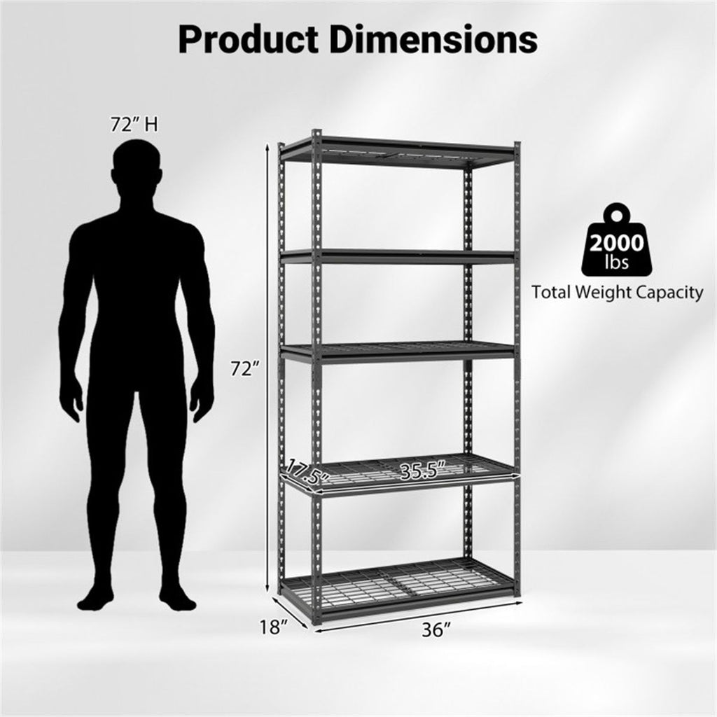 Expandable Adjustable-Tier Storage Shelving