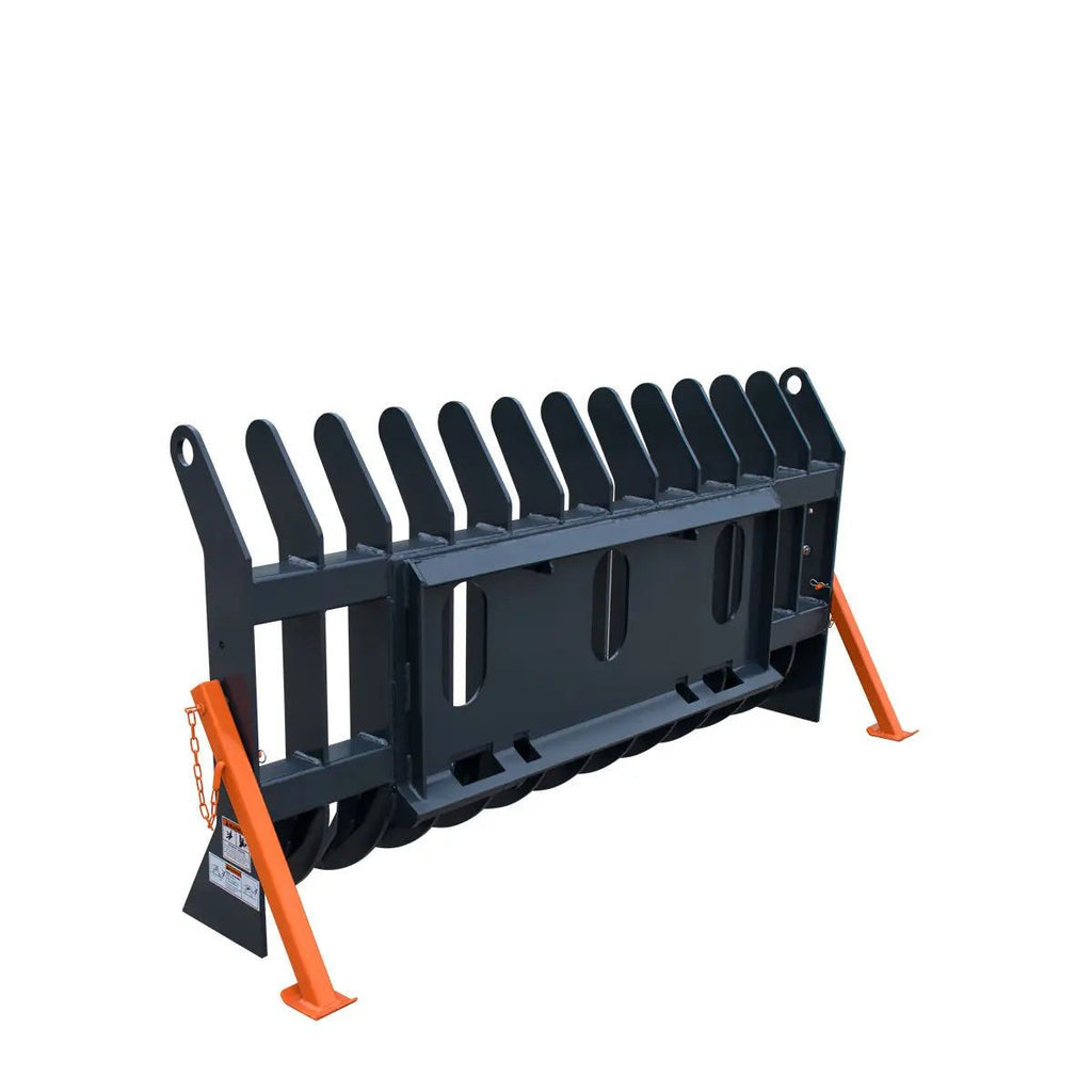 TMG-SDR72 Skid Steer Root Debris Rake