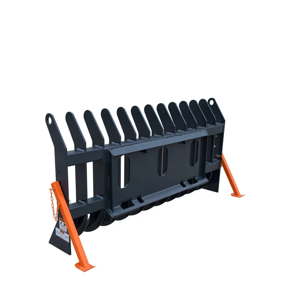 TMG-SDR72 Skid Steer Root Debris Rake