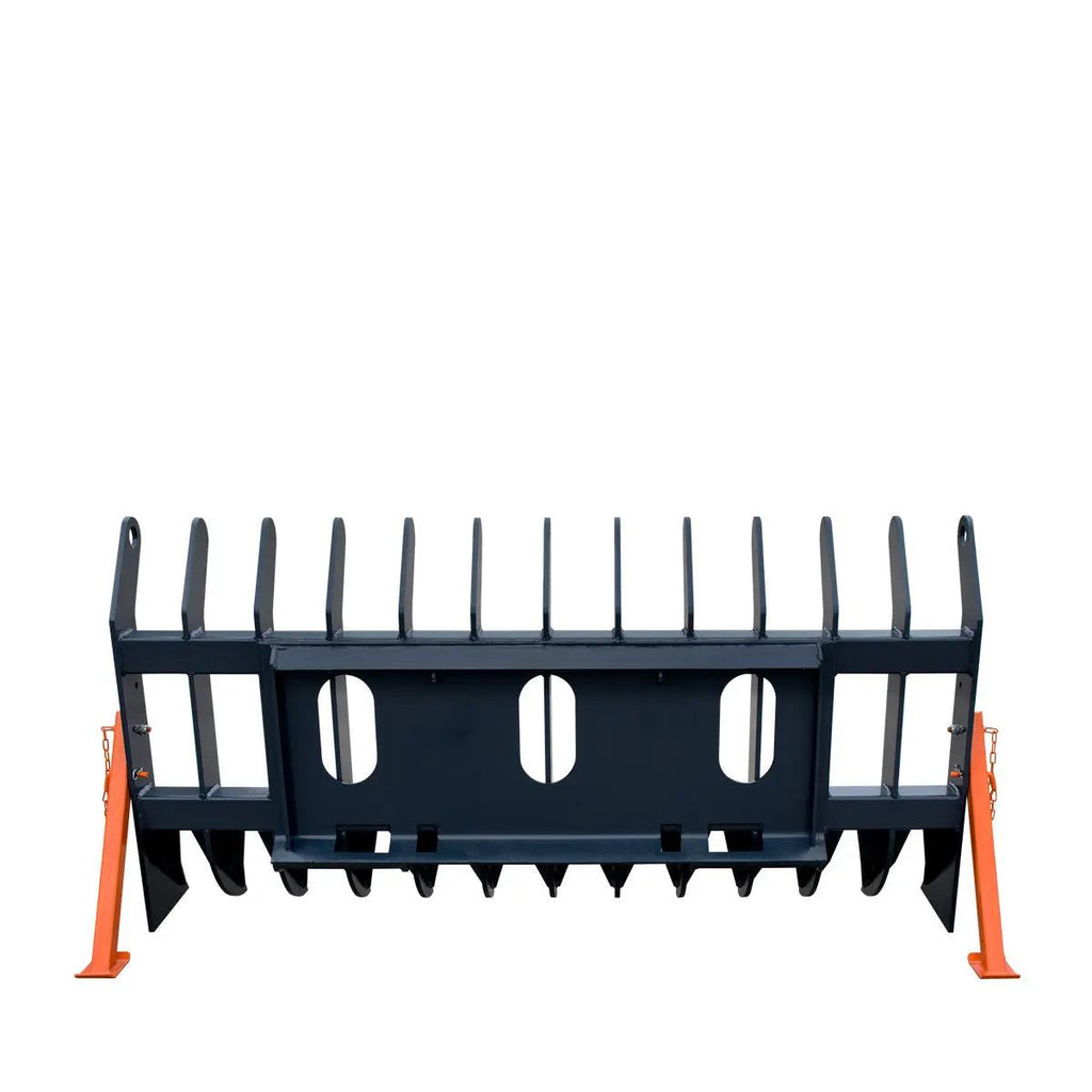 TMG-SDR72 Skid Steer Root Debris Rake