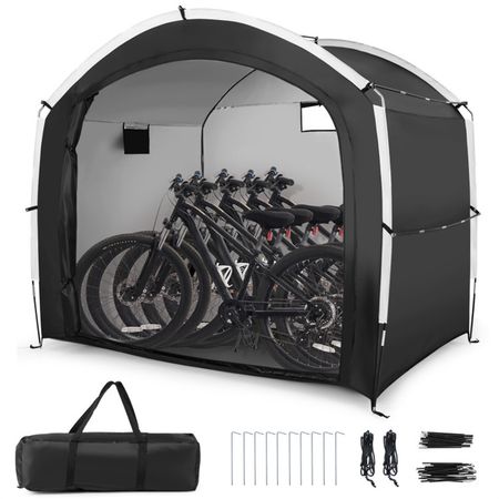 Portable Outdoor Bike and Equipment Storage Shelter