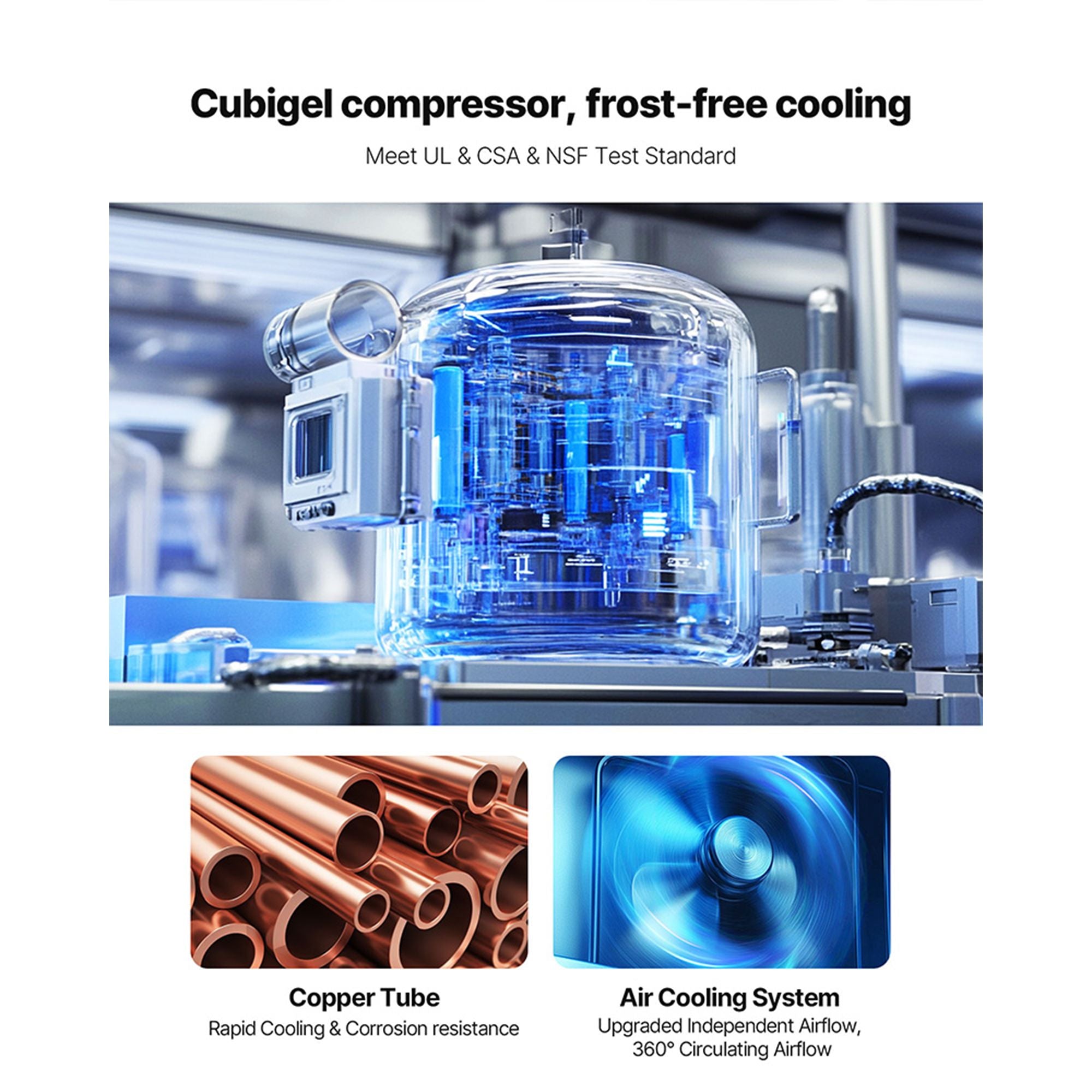 Commercial Sandwich Prep Refrigerator with Digital Temp Control and Auto-Close Door
