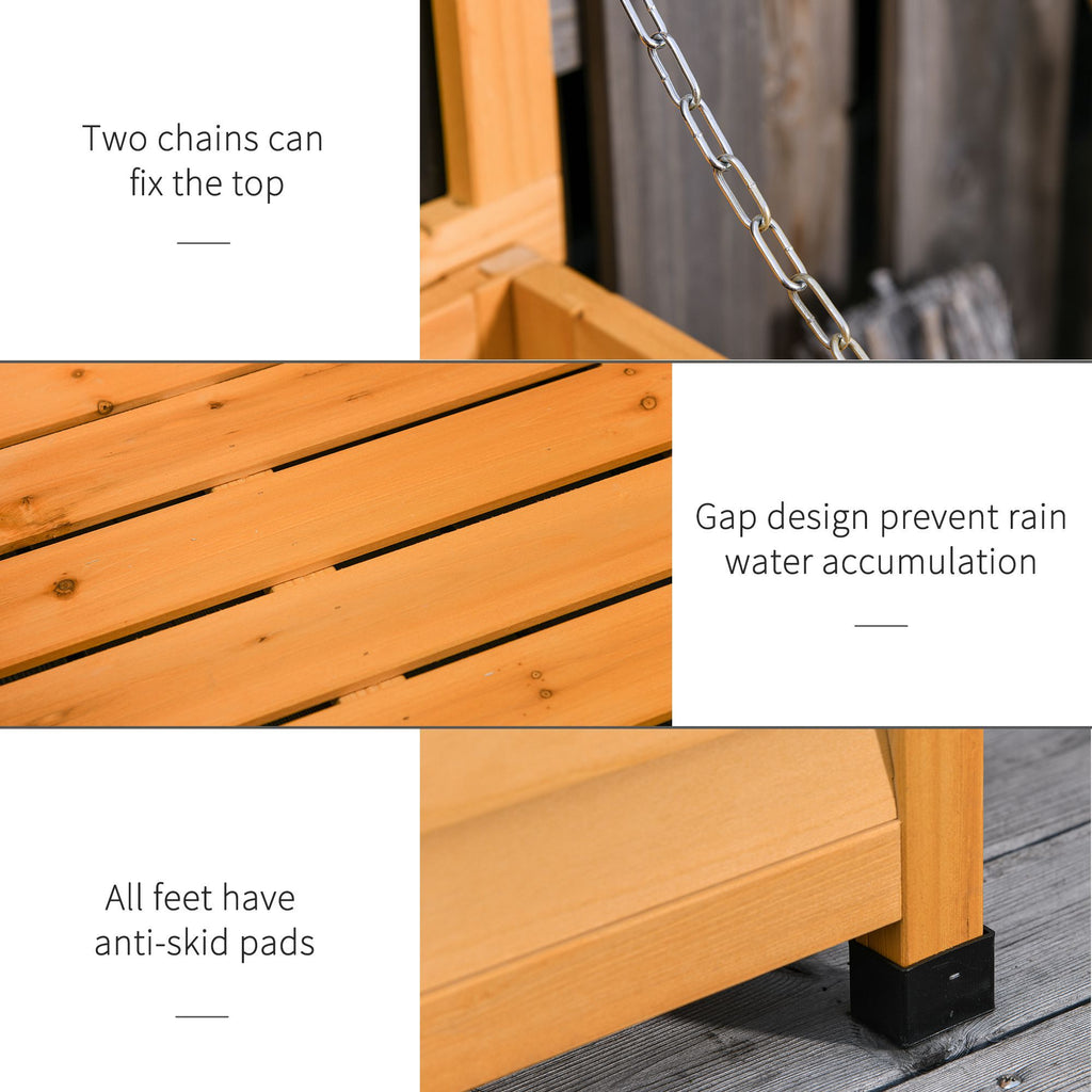 Spacious Outdoor Deck Box with Ventilation and Seating