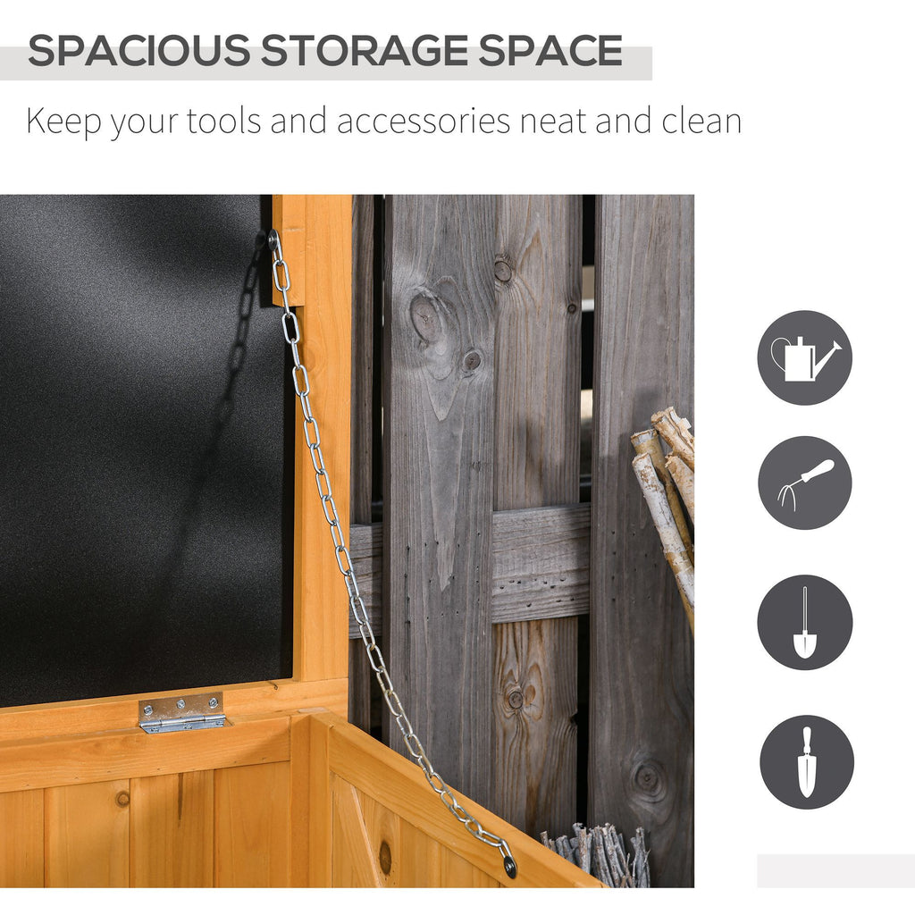 Spacious Outdoor Deck Box with Ventilation and Seating