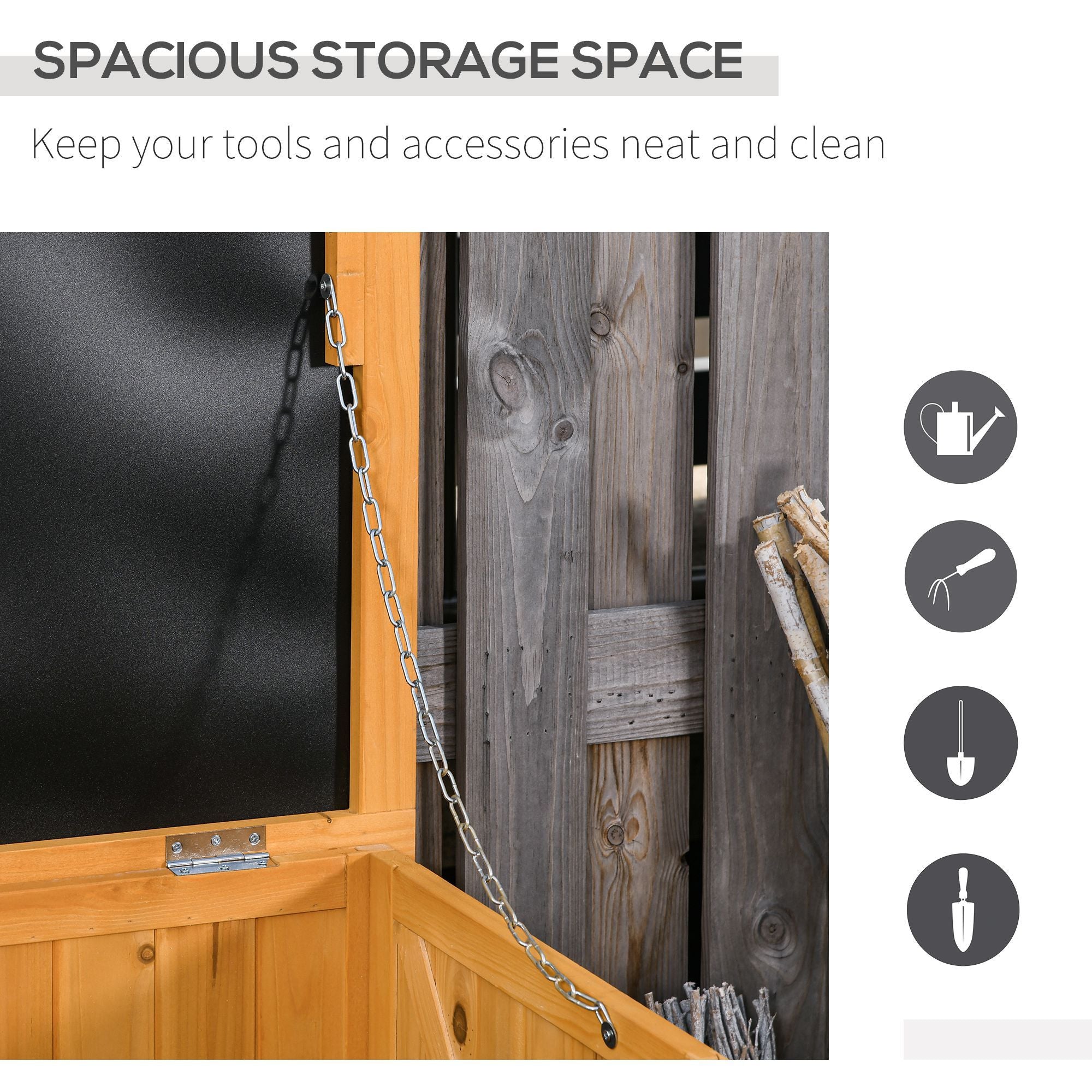 Spacious Outdoor Deck Box with Ventilation and Seating