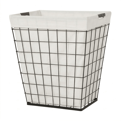 Laundry Hamper with Removable Liner for Bedroom or Bathroom