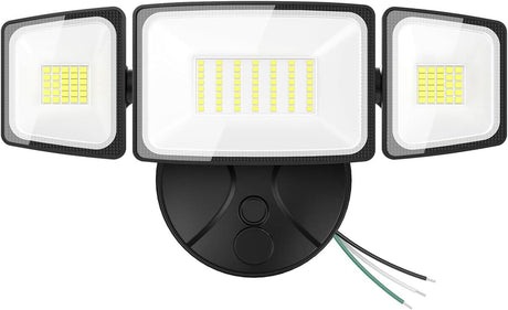 Three-Head Adjustable Outdoor LED Flood Light